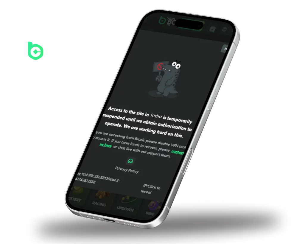 Why BC.Game Is Not Working in India