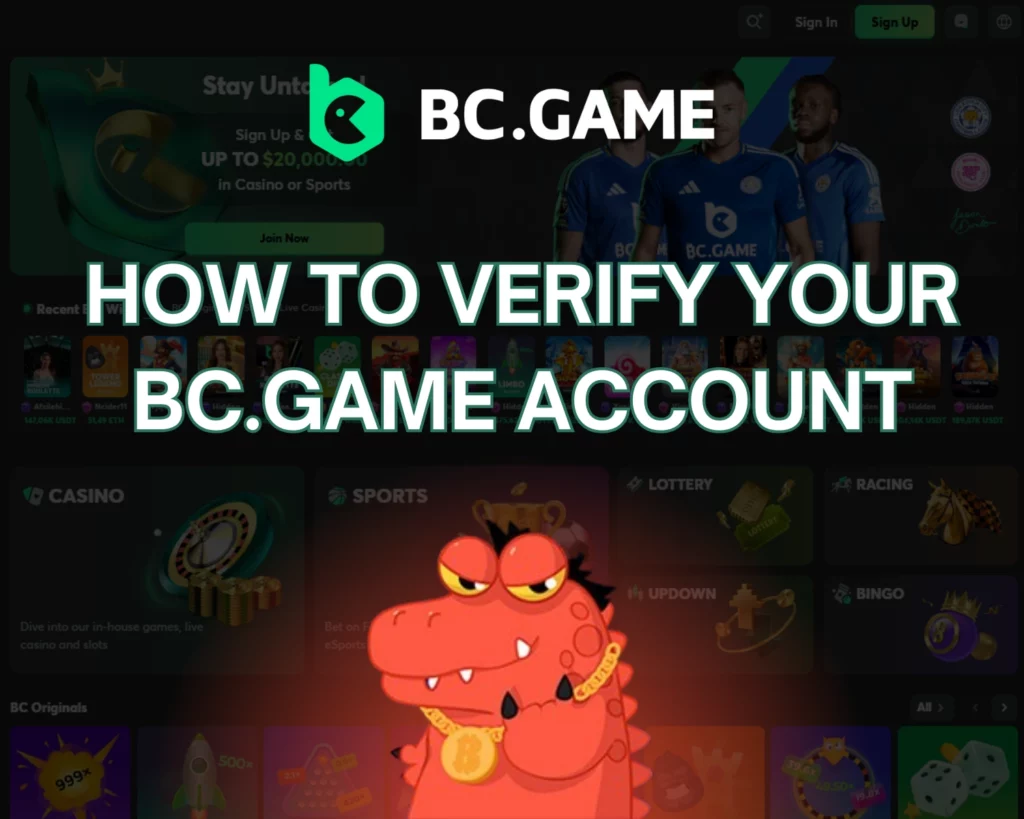How to Verify Your BC.Game Account in India