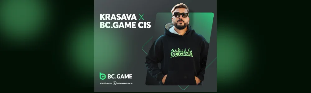KRASAVA Joins BC.GAME CIS